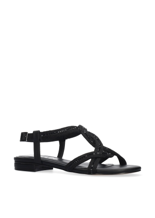 Sandalias Planas BIBI LOU Mod.820Z94HG negro