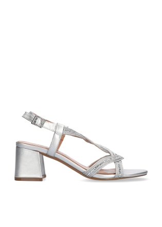 Sandalias Tacon BIBI LOU Mod.821Z94HG plata